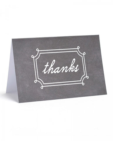 Chalk Board Thank You Notes
