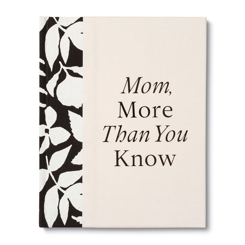 Mom, More Than You Know - Gift Book