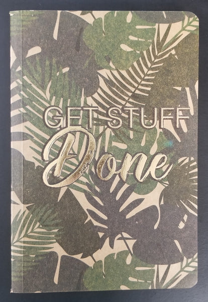 Get Stuff Done - Foil Embellished Kraft Notebook