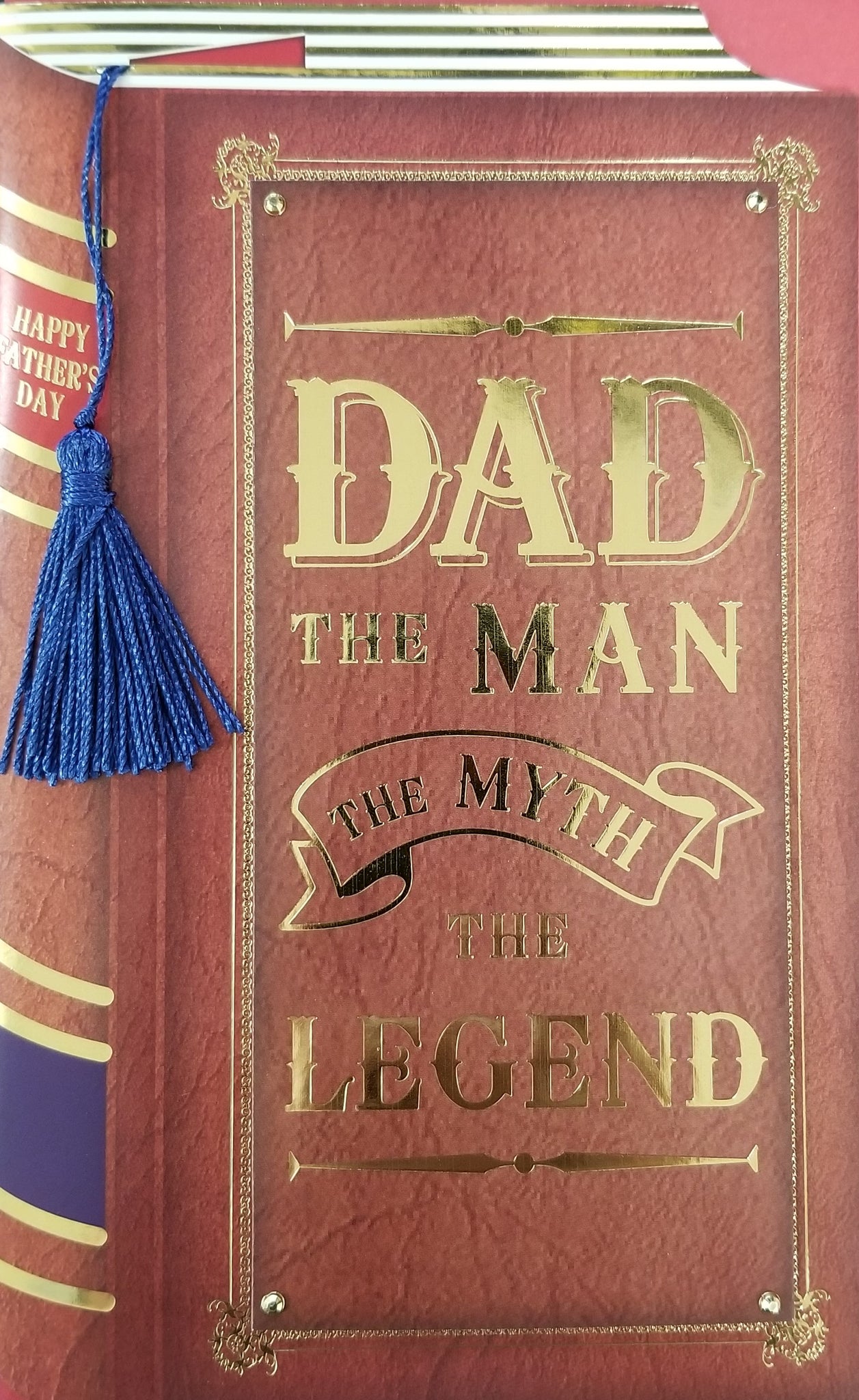 Handmade Father's Day Greeting Card - Dad...the Legend