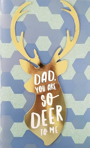 Handmade Father's Day Greeting Card - So Deer To Me