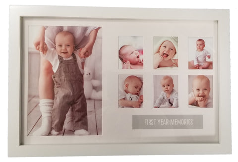 "First Year Memories" Baby Frame