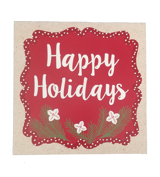 POP-UP Christmas Greeting Card - Happy Holidays