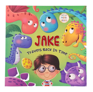 "Jake Travels Back in Time" Children's Story Book