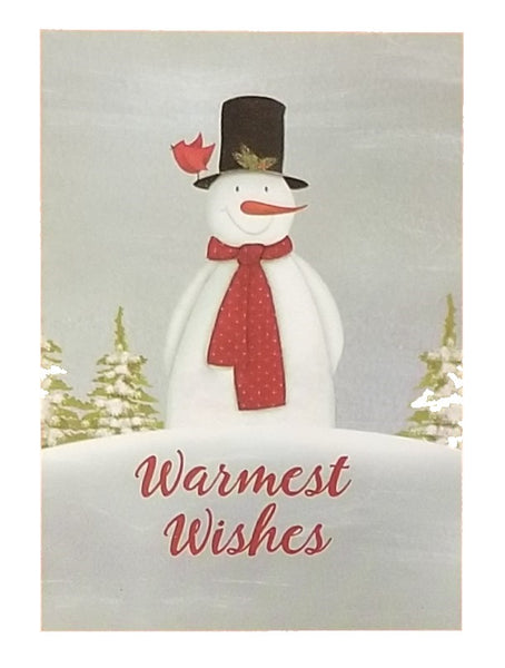 Warmest Wishes -  Premium Boxed Holiday Cards - 18ct.