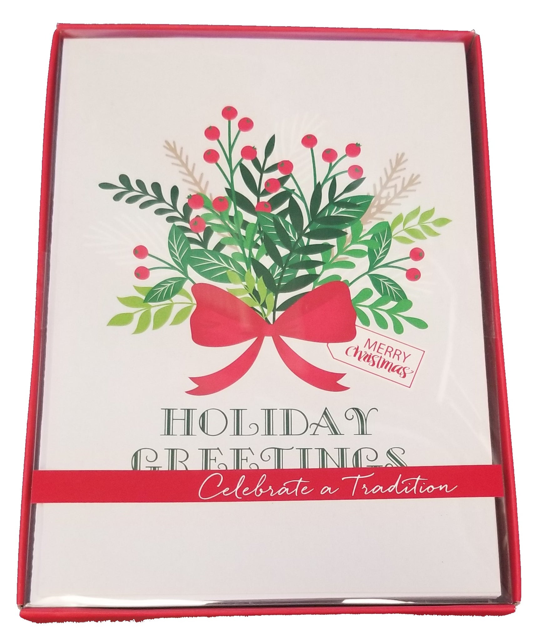 Holiday Greetings -  Premium Boxed Holiday Cards - 18ct.