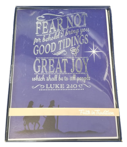 Good Tidings of Great Joy - Premium Boxed Holiday Cards - 16ct.