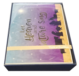 Let Heaven and Nature Sing - Premium Boxed Holiday Cards - 16ct.