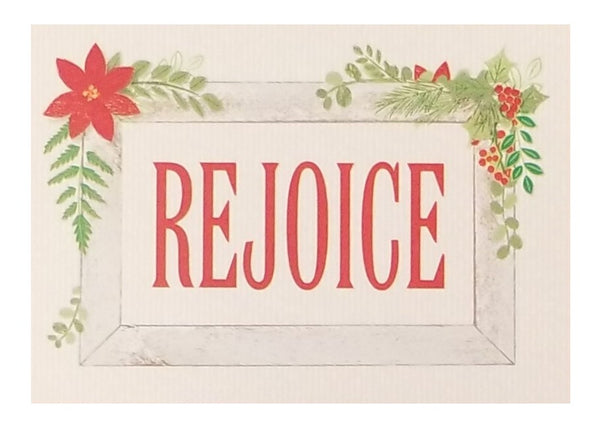 Rejoice - Premium Boxed Holiday Cards - 16ct.