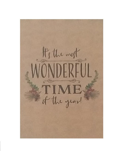 It's the Most Wonderful Time of the Year! - Premium Boxed Holiday Cards - 16ct.