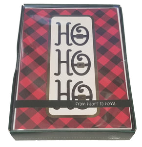 Ho Ho Ho - Premium Boxed Holiday Cards - 16ct.