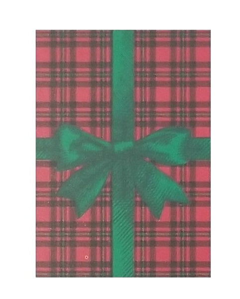 Christmas Plaid - Premium Boxed Holiday Cards - 16ct.