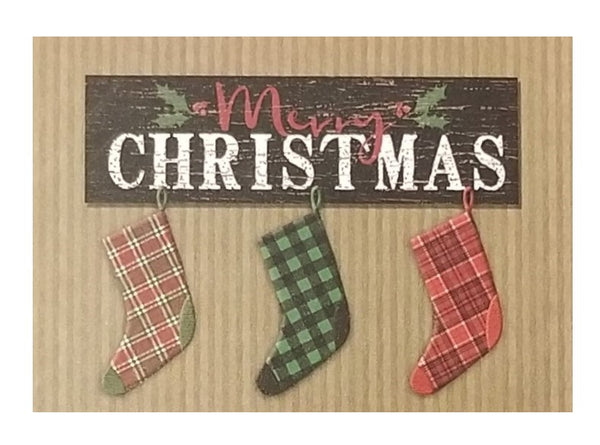 Christmas Stockings - Premium Boxed Holiday Cards - 18ct.