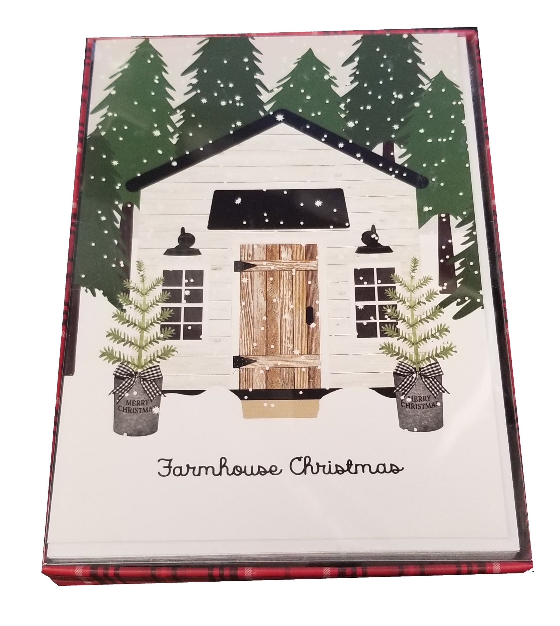 Farmhouse Christmas - Premium Boxed Holiday Cards - 18ct.