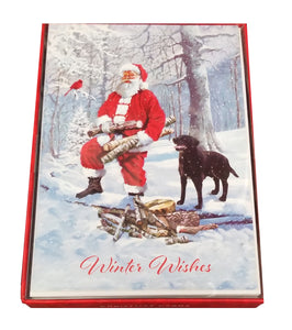 Winter Wishes - Premium Boxed Holiday Cards - 18ct.