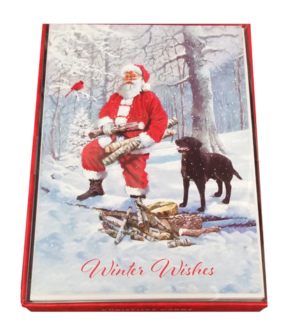 Winter Wishes - Premium Boxed Holiday Cards - 18ct.