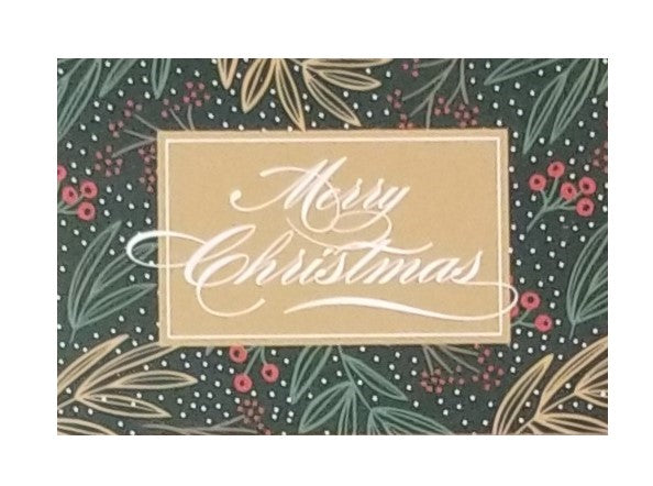 Winter Botanical Christmas - Luxury Boxed Holiday Cards - 18ct.