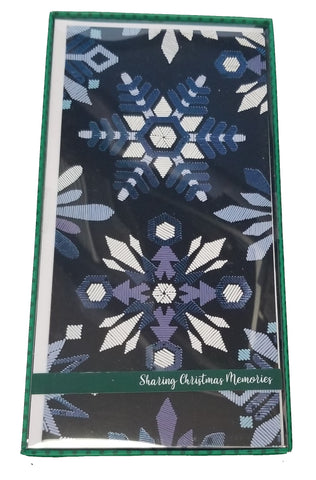 Woven Snowflakes - Boxed Christmas Cards - 16ct