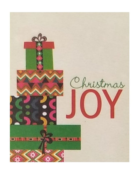Christmas Joy - Petite Boxed Christmas Cards - Blank Inside - 20ct