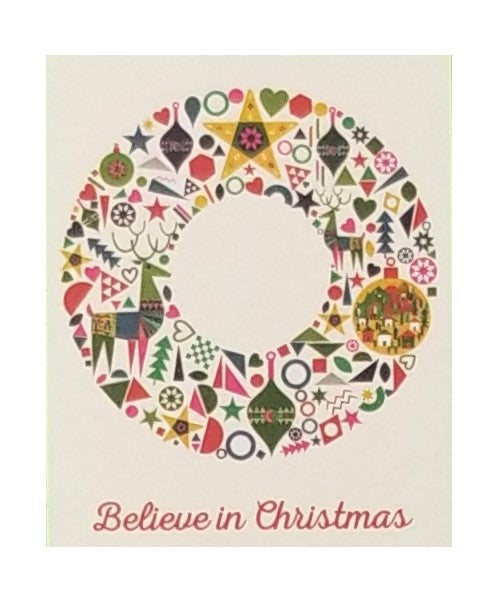 Believe in Christmas - Petite Boxed Christmas Cards - Blank Inside - 20ct