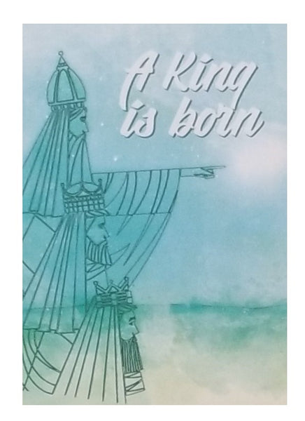 A King is Born - Religious Luxury Boxed Christmas Cards -  20ct