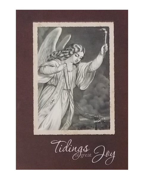 Tidings of Great Joy - Religious Luxury Boxed Christmas Cards -  20ct