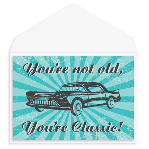Birthday Greeting Card  - Oh So Classic