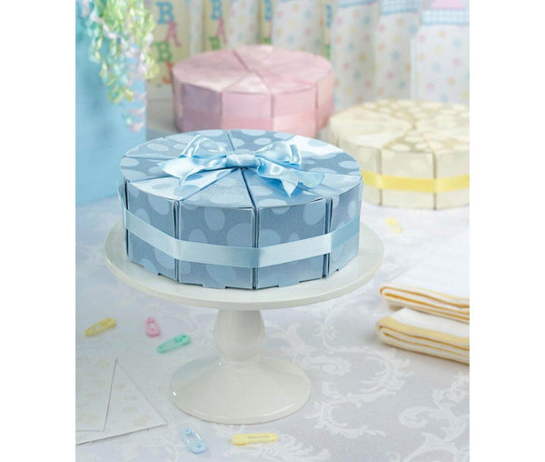 10 Pink Cake Slice Boxes