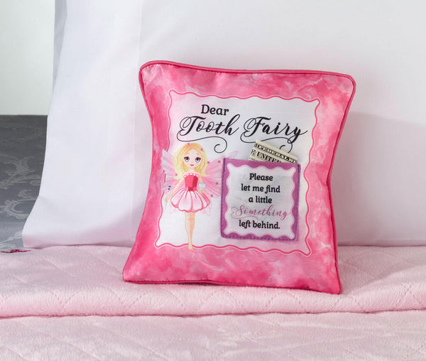 Pink Fairy Tooth Fairy Pillow