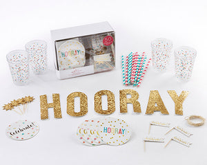 Party In A Box - Fun Confetti - Party Supply 50 Piece Set