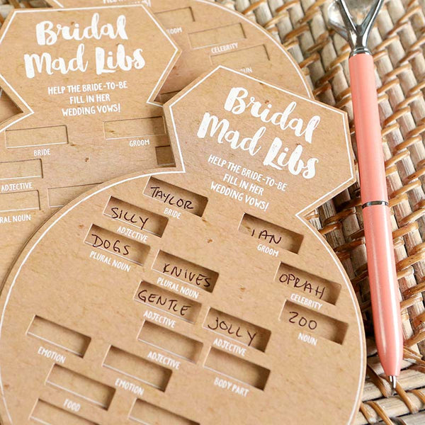 50 ct. Ring Bridal Shower Game Cards