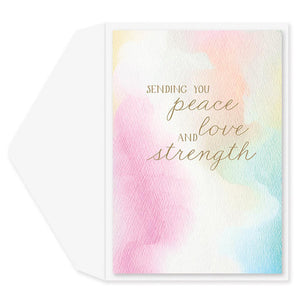 Sympathy Greeting Card - Peace & Serene