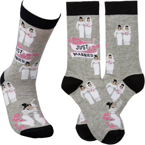 Socks - Just Married (Two Brides)
