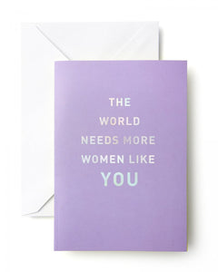 More Women Like You Note Cards