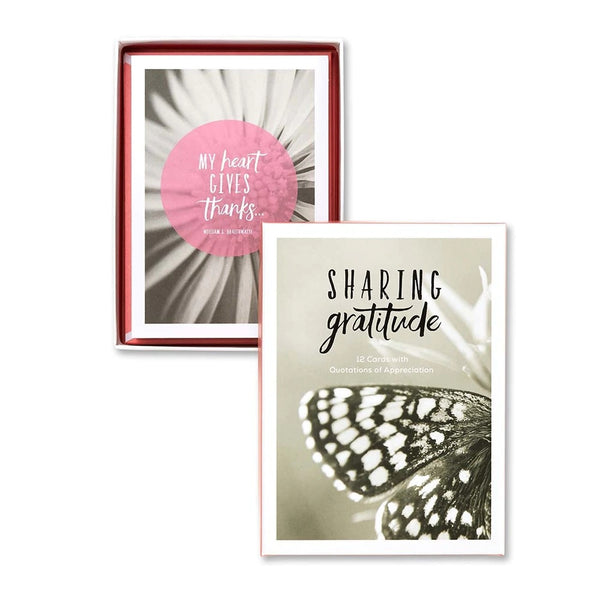 Sharing Gratitude - 12ct Notecards Set to Show Appreciation