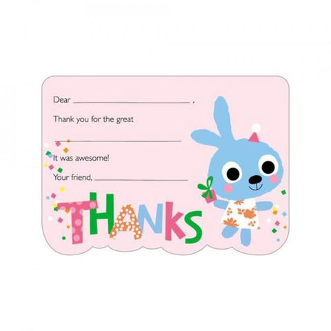 Bunny Thank You Cards- 8 ct.