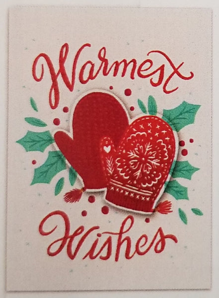 Warmest Wishes -  Premium Handmade Boxed Holiday Cards - 12ct.