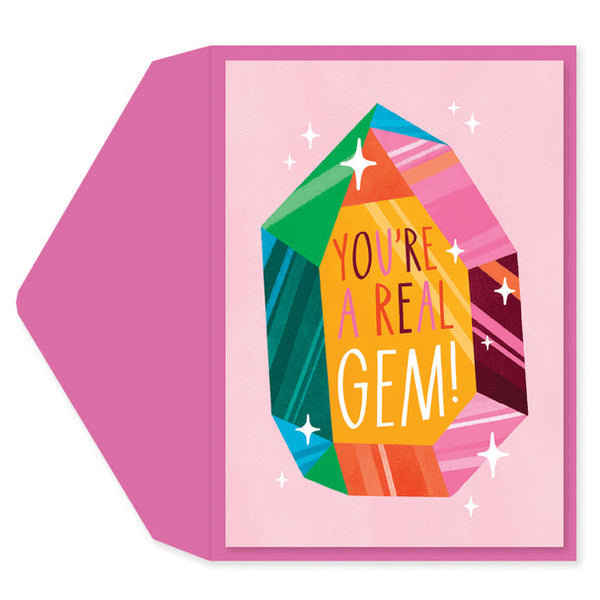 Friendship Greeting Card - You're A Gem