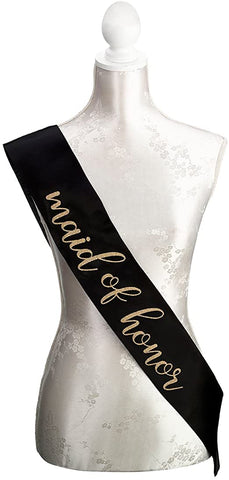 Maid of Honor Sash
