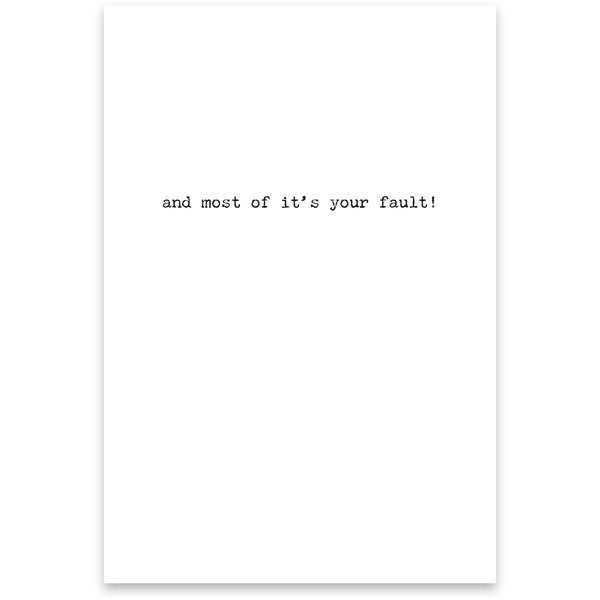 Friendship Greeting Card - We've Been Through So Much Together