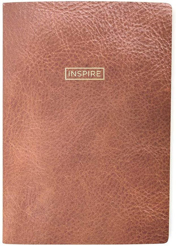 Notebook - Gold Foil 'Inspire'
