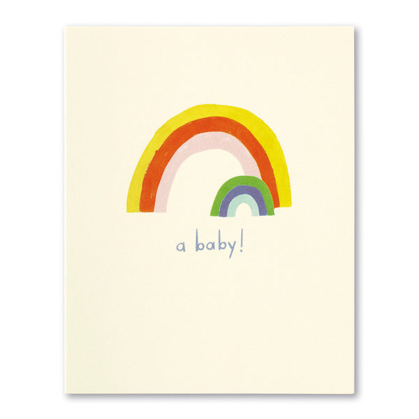 Baby Greeting Card - A Baby!