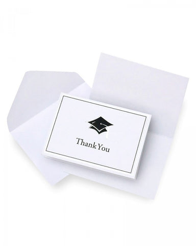 Classic Graduation Thank You Cards