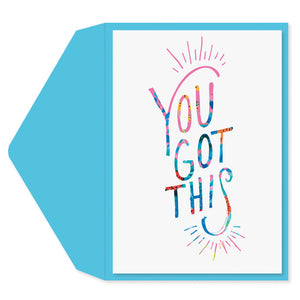 Blank Greeting Card - You Got This