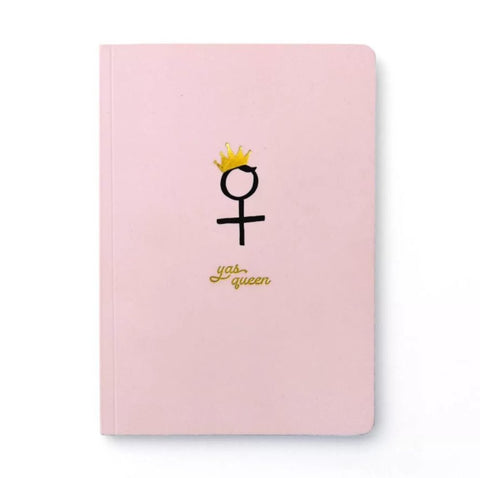 Gold Foil Imprinted Journal - Yas Queen