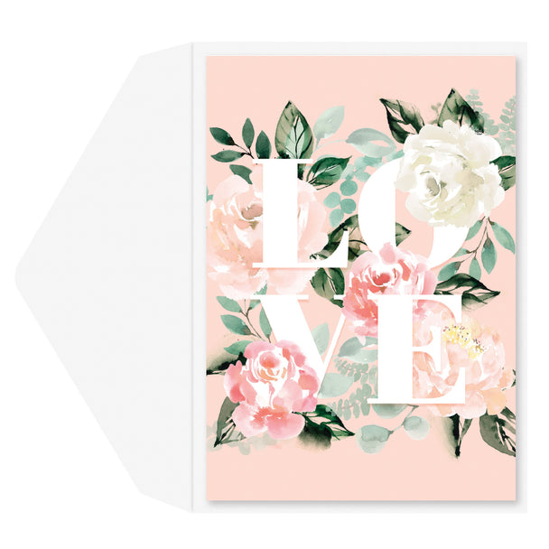 Engagement Greeting Card - Love