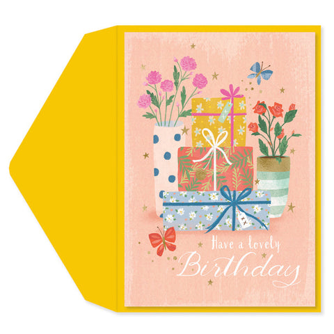 Birthday Greeting Card  - Have A Lovely Birthday