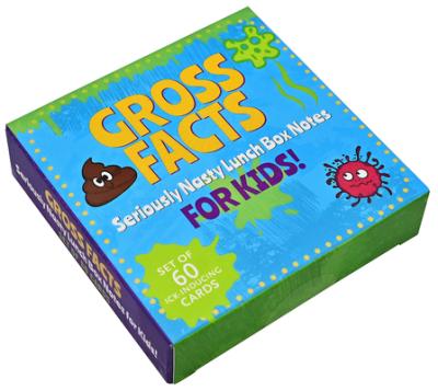 Gross Facts Lunchbox Notes For Kids - Set of 60 Cards