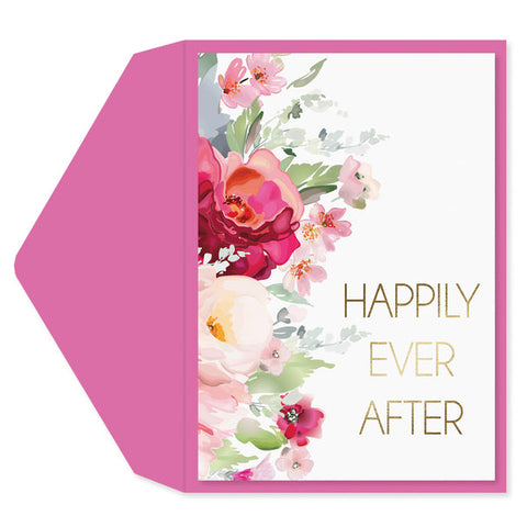 Engagement Greeting Card - Happily Ever After