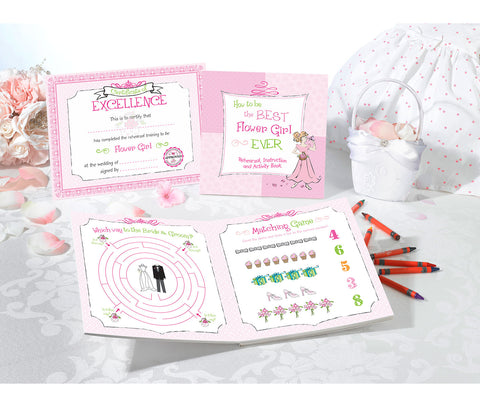 Flower Girl Activity Book